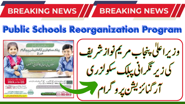Schools Reorganization Program